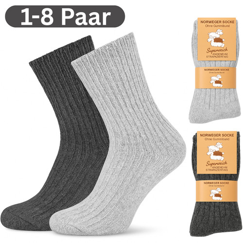 Norweger socken wollsocken - norweger,