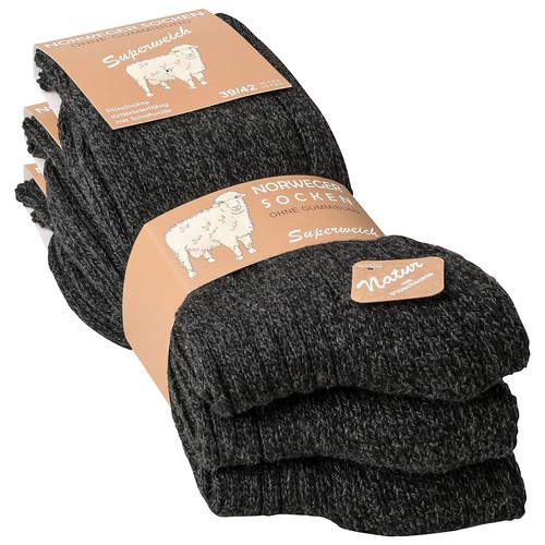 Norweger socken plüschsohle - norweger,