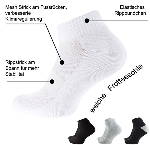 Paar quarter sportsocken - paar,