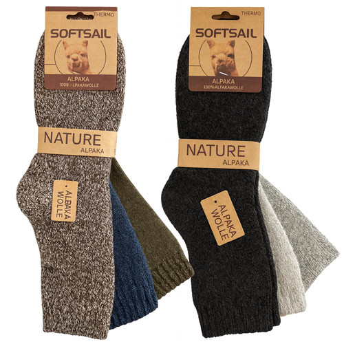 Paar alpaka socken herren - 3,