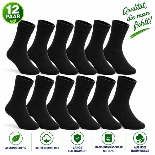 Paar herren komfortsocken - 12,