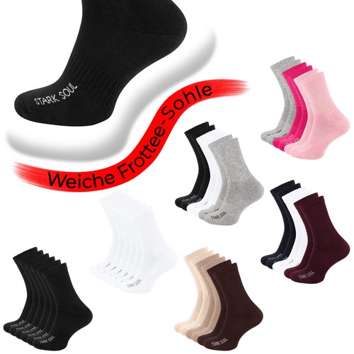 Paar sportsocken mit - 6,