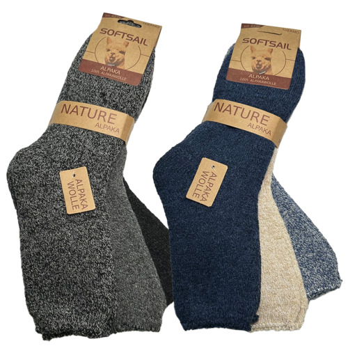 Paar alpaka socken - alpaka,